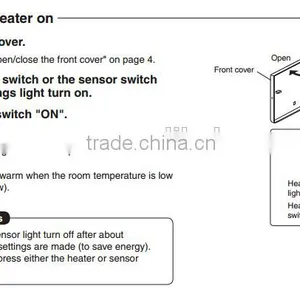 Safe and Economy High Quality Wall Mounted Plastic Sensor High Speed Automatic Hand Dryer thumbnail-5