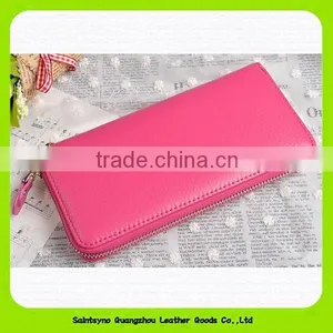 15525 Custom Wholesale Zipper Women Wallet With Strap thumbnail-4