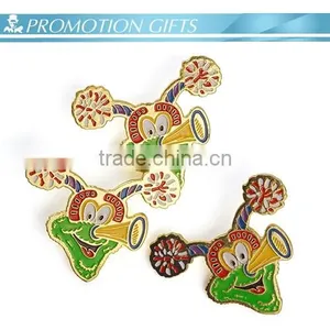 Personalized Colorful Painted Clown Metal Badge for Gifts thumbnail-1