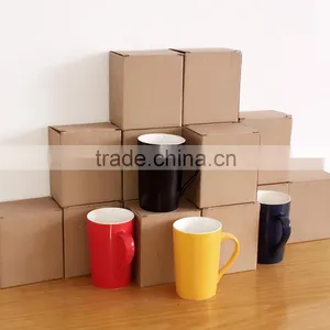 Wholesale Multiple Colors Custom Logo Ceramic Mugs thumbnail-3