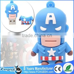 Popular Cartoon Super Heroes Series Usb Flash Drive Custom Pendrive,Wholesale Full Capacity Minions Memory Stick thumbnail-1