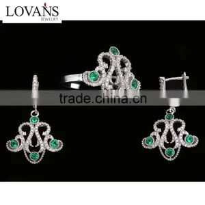 925 Silver Jewelry Set Wholesale Party Supplies Custom Jewelry TZ-0225 thumbnail-5