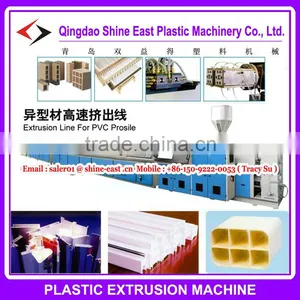 PVC Window Small Profile Making Machine / Plastic Machinery thumbnail-1