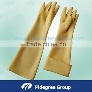 Orange Latex Coated Working Glove thumbnail-1