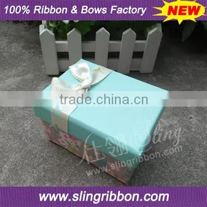 2016 New Design Custom Satin Ribbon Bow Tie Packaging Box thumbnail-1