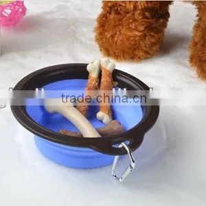 Durable Silicone Bowls for Pets/collapsible Silicone Pet Bowl thumbnail-2