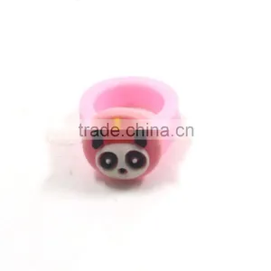 Cartoon Cute Shaped Wholesale Custom Silicone Finger Rings thumbnail-1