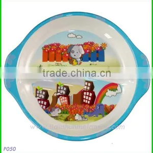Melamine Plate With Handles thumbnail-1