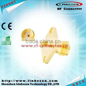 RF Coaxial SMA Female Flange Mount Connector thumbnail-1