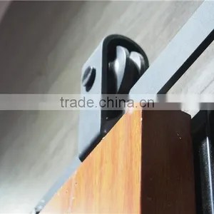 Balcony Sliding Glass or Wooden Frame Barn Doors Design thumbnail-3