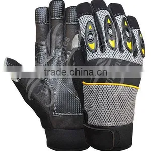 UEI-2631 Red Mechanics Gloves , Mechanic Work Gloves , Mechanic Gloves , Mechanical Gloves , Mechanic Working Gloves thumbnail-1