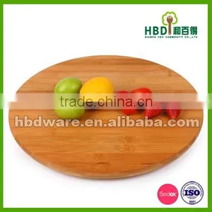 Bamboo Lazy Suan, Lazy Susan Rotating Tray Wholeasle thumbnail-4