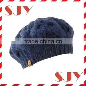 Custom Embroidery Logo Promotional Acrylic Beanie Cap thumbnail-1