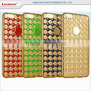 Tpu Electronplate Phone Case for Iphone 5 6 s c se Plus thumbnail-1