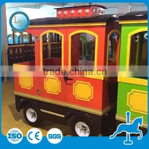 Most Popular! Amusement Electric Trackless Train for Sale thumbnail-1