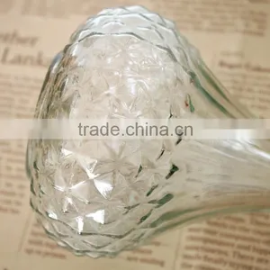 Big Bottom Wine Glass Bottle With Cork Lid thumbnail-5