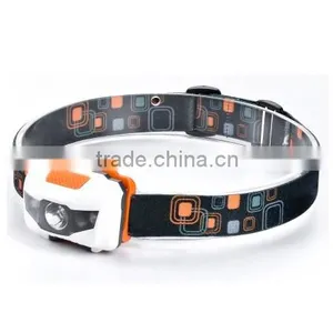Cheaper Popular 1W+2 Red LED Headlight Camping Headlamp Outdoor Emergency Head Torch thumbnail-3