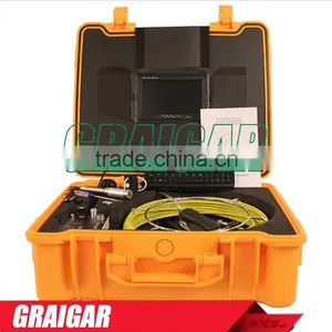 Waterproof Flexible Video Sewer Pipe Inspection Survey Camera With Locating Sonde 710DNLK thumbnail-1