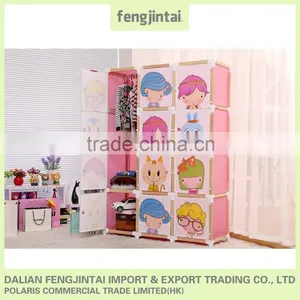 2015 Hot Sales High Quality Fabric and Bedroom Furniture Type Clothes Closet thumbnail-3