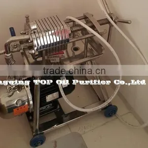 Portable Cooking Oil Filter Press/Stainless Steel Oil Filter Press/Oil Press Filter Machine thumbnail-3