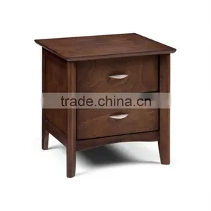 Two Drawer Bedside Table NT1083 thumbnail-1