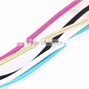 Nylon Woven USB Cable for V8 Micro Usb Data Cable for HTC Sony Xiaomi Smart Phone thumbnail-2