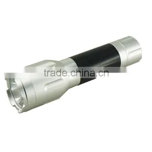 Aluminium Alloy Flashlight 1C Batterty High Lumen With Convex Lens thumbnail-1