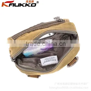 Classic Style Eastern Brand Kaukko Man Canvas Belt Fanny Pack Waist Bag thumbnail-3