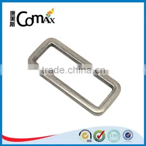 Nickle Metal Bag Hardware Square Ring thumbnail-1