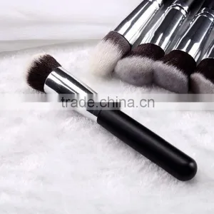 High-end 10pcs Black Cosmetic Brush Set Bag thumbnail-6
