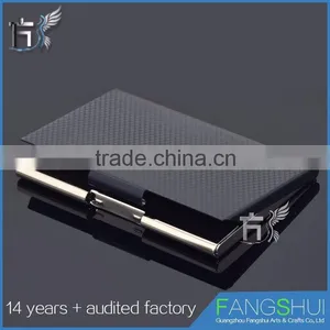 Wholesale Fashionable Business Leather Card Holder Engraved Hot Sale thumbnail-4