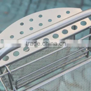 44.2*23.2*76.6cm Three Layers Metal Oil Painting Trolley With 4 Wheels thumbnail-2