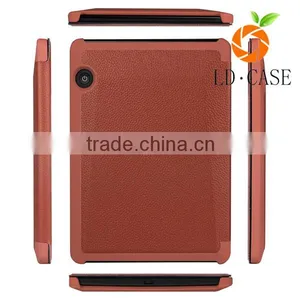 Back Stand Leather Phone Cover for Kindle Touch Case for Amazon 6 Inch Tablet Case thumbnail-1
