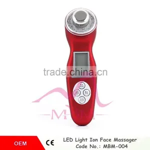Low Cost 6 in 1 Multifunctional Beauty Equipment With Ultrasonic Photon Facial Massager thumbnail-1