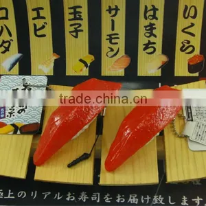 Japanese SUSHI Strap Cell Phone Charm of Fake Food Tuna Maguro/Fake SUHI From Japan Quality thumbnail-1