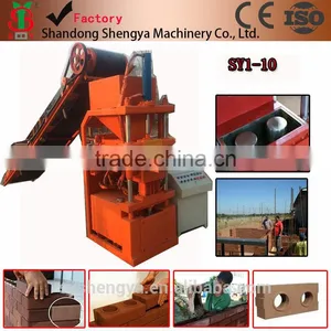 Photoes Show for SY1-10 Fully Automatic Hydraulic Brick Forming Machine in Construction thumbnail-1