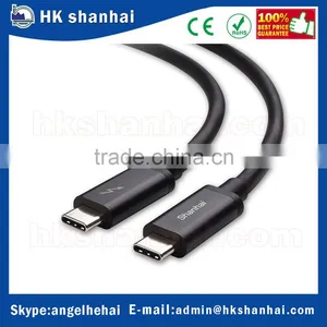 Low Price High Speed 4K 20Gbps Usb3.1 Thunderbolt 3 Usb-c to Usb-c Data Transfer Cable Type-c Usb Cable thumbnail-1