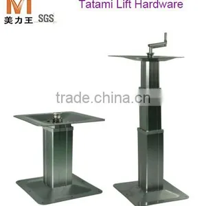 High Quality Manual Lift Height Adjustable Tatami Table Base thumbnail-1