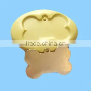 Custom Bone Shaped Dog Tag With Holder thumbnail-1