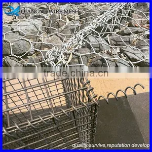 Gabion Baskets Box Gabion Wall/ Rock Basket Retaining Wall/ Woven Wire Gabions thumbnail-5