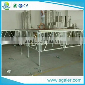 Sgaier Quick Shipping Exhibition Booth Aluminum Stage thumbnail-6