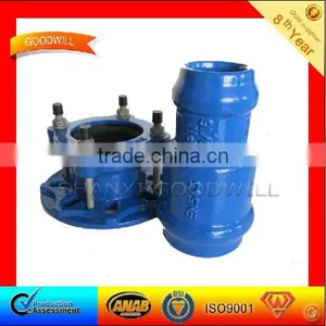 Ductile Iron Fittings For Pvc Pipe All Socket Tees thumbnail-1