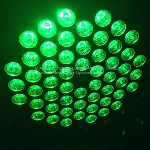 Брендовый экспортный остаток DJ-буса. LED Par 64 RGB DMX сценическое освещение, 54x3Вт светильник LED из алюминия типа Par thumbnail-3