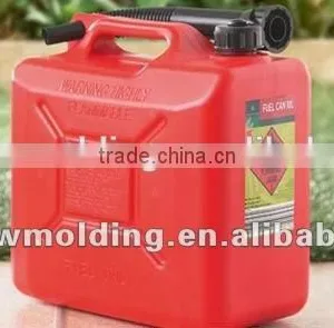 OEM Blow Molding 5L Plastic Unleaded Fuel Can With Pourer Jerry Cans Hdpe Huizhou Facatory thumbnail-2