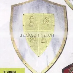 Souvenir Wooden Shield With Custom Metal Emblem thumbnail-4