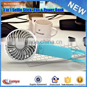 New Arrival Selfie Stick With Mini Fan Selfie Stick Mobile Power With Mini Handheld USB Fan in Shenzhen thumbnail-4