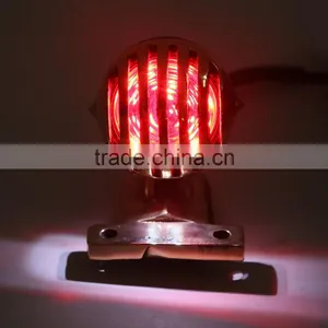Bracket Holder Rear Brake Taillight Tail Light For Chopper Bobber Triumph thumbnail-4