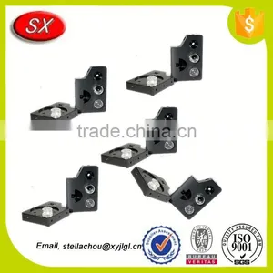Custom Aluminum CNC Milling Black Anodized Cage Adapter Plate thumbnail-4