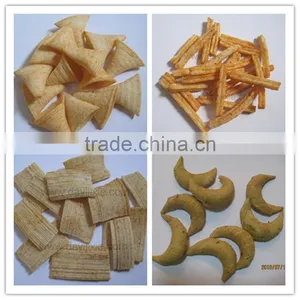 Fried Wheat Flour Pasta Snack Food Extruder Machine Process Line thumbnail-3