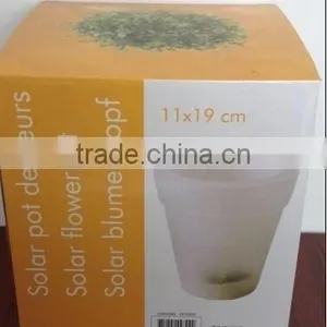 2015 the Newest LED Flower Pot LED Pot Flower Pot Plastic Flower Pot Garden Planter thumbnail-4